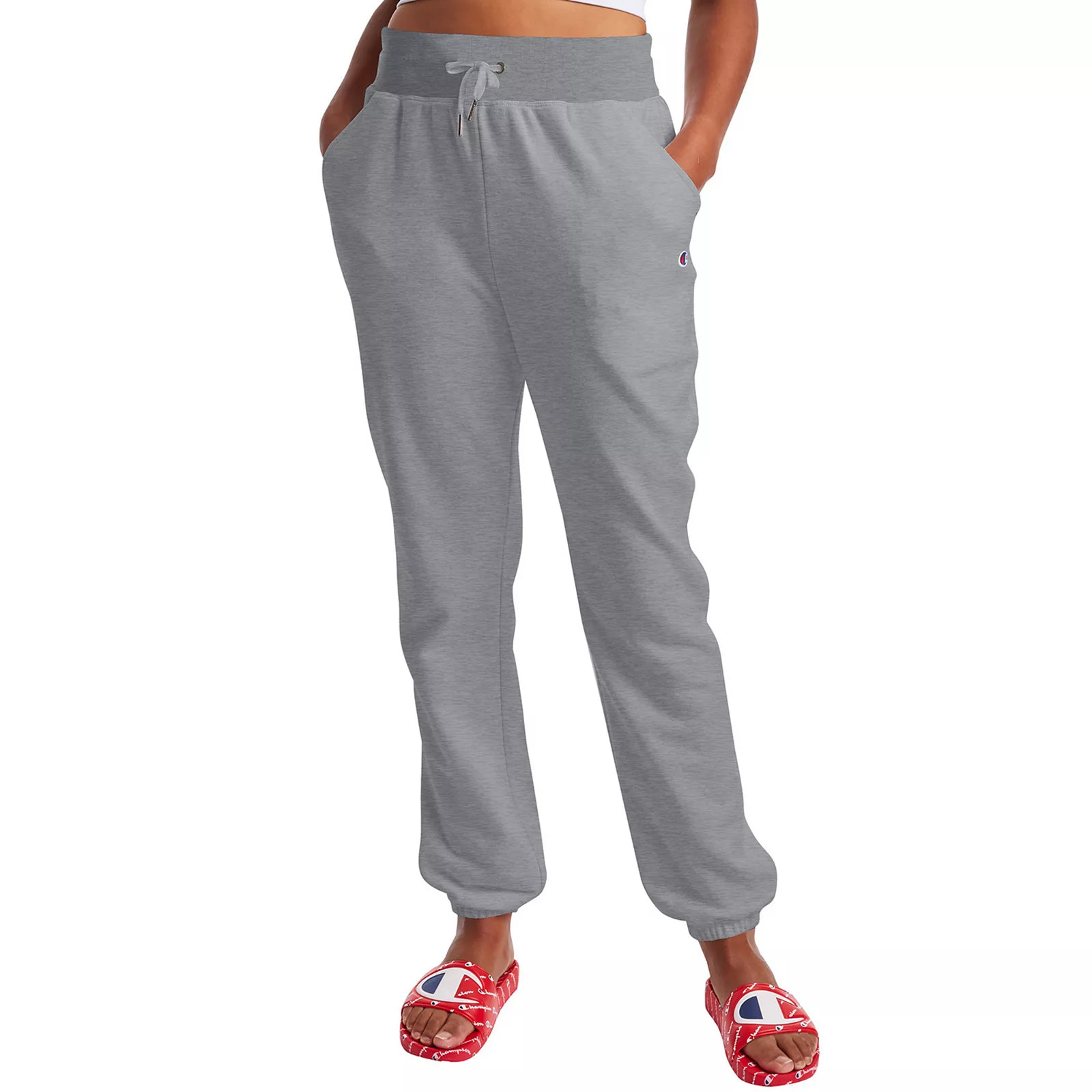 Women's Champion Campus French Terry Sweatpants, Size: Large, Dark Grey | Kohl's
