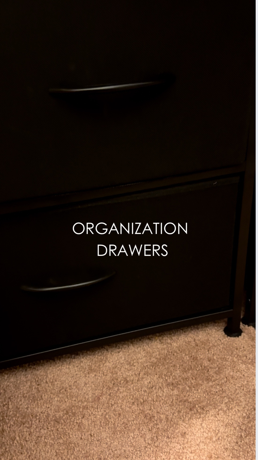 Small storage dressers. Storage bins. Space saving. Dresser drawers. Organization drawers 

#LTKHome #LTKFindsUnder50