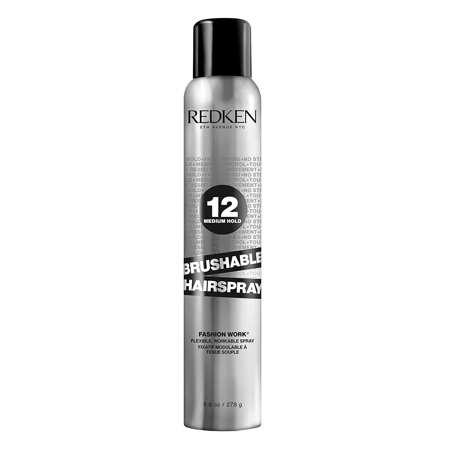 Redken Brushable Hairspray 12 | For All Hair Types | Protects Against Frizz & Humidity. 9.8 Ounce... | Walmart (US)