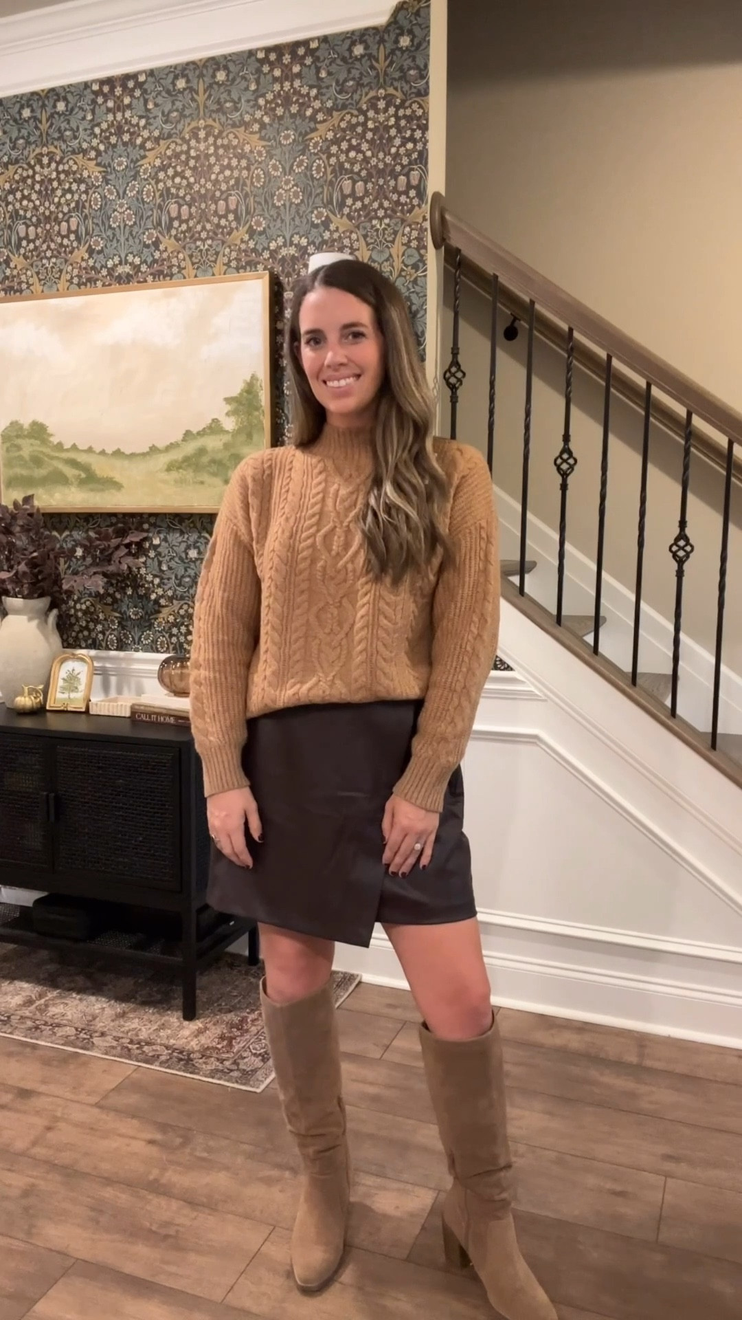 Old Navy | Casual to Dressy 
Here are the pieces I got in my recent Old Navy haul! Which should I keep and which should I return?! 
I loved that chocolate brown leather skirt SO much more than I thought I would! 

#LTKMidsize #LTKSeasonal #LTKSaleAlert