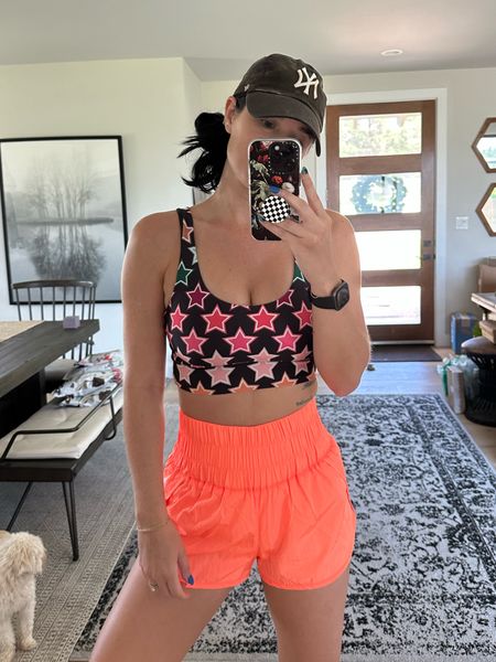 Obsessed with this workout look! 
Free people shorts are only $30 and I wear a size small.
Beach riot Sports bra is only $45 from $98 and I wear a medium!

#LTKfit #LTKsalealert #LTKstyletip