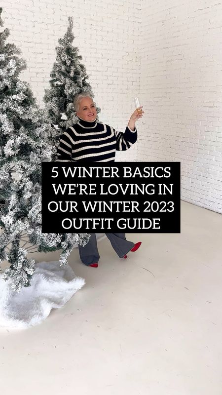 Basics are the foundation of a functional wardrobe! These are our top 5 basics from our Winter 2023 Outfit Guide 🙌

#LTKstyletip #LTKSeasonal #LTKover40