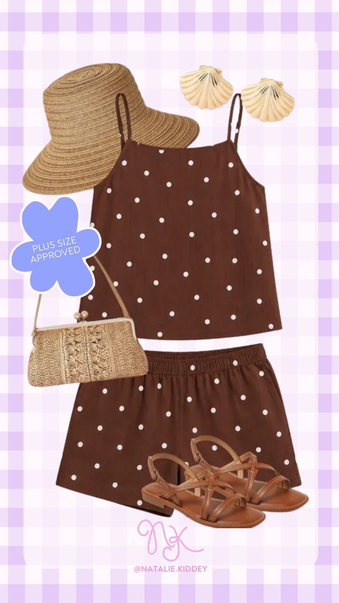You know I’m packing this target brown polka dot set for vacation!! I have a 3x in both

#LTKPlusSize #LTKPetite #LTKMidsize