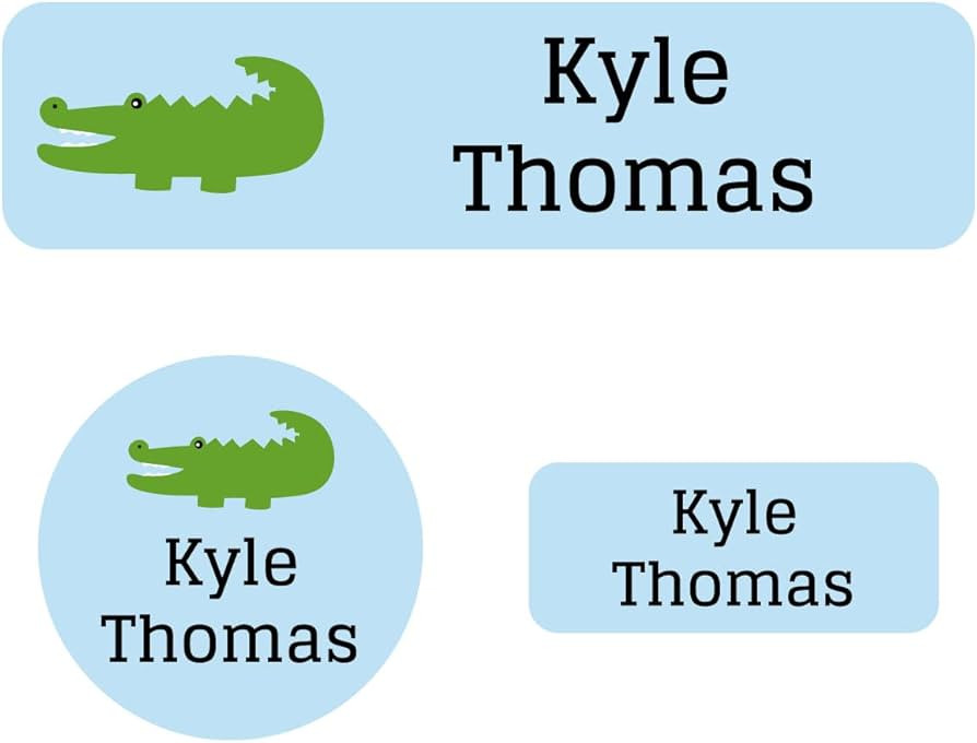 Name Bubbles - Kids Custom Name Labels for Daycare, School, Camp (102 Labels) - Personalized Wate... | Amazon (US)