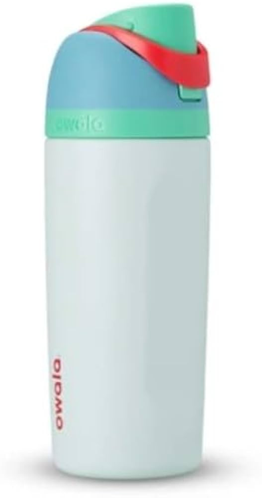 Owala FreeSip Kids 16 fl. oz. Rain Forest BPA Free Water Bottle with Spout Lid | Amazon (US)