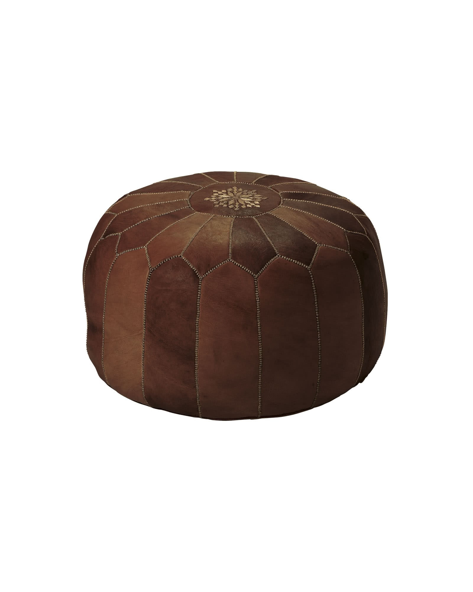 Moroccan Leather Pouf
        CH05-S | Serena and Lily