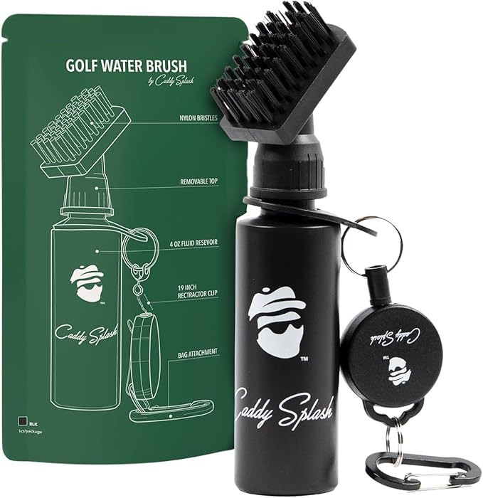 Caddy Splash Golf Club Brush Cleaner with Water - Heavy Duty Retractable Clip- Squeeze Bottle for... | Amazon (US)