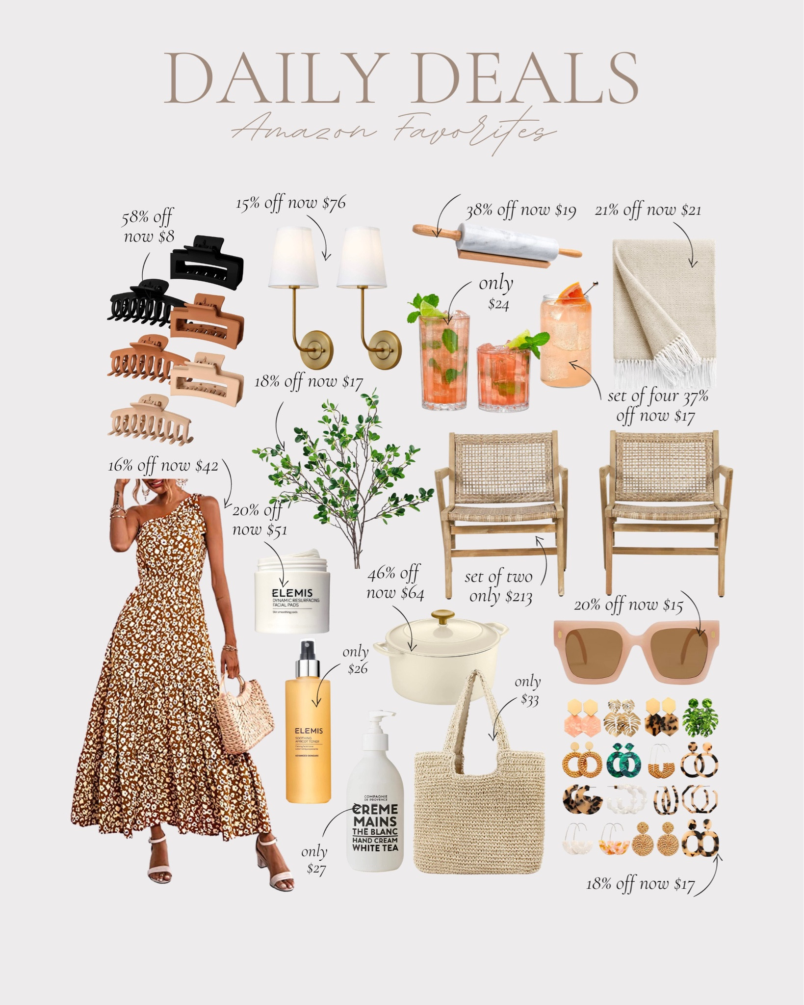 amazon daily deals / deals of the day / amazon home finds / amazon fashion finds / amazing sale : amazon kitchen / amaozn rugs / amazon spring home sale finds 

#LTKhome #LTKstyletip #LTKsalealert