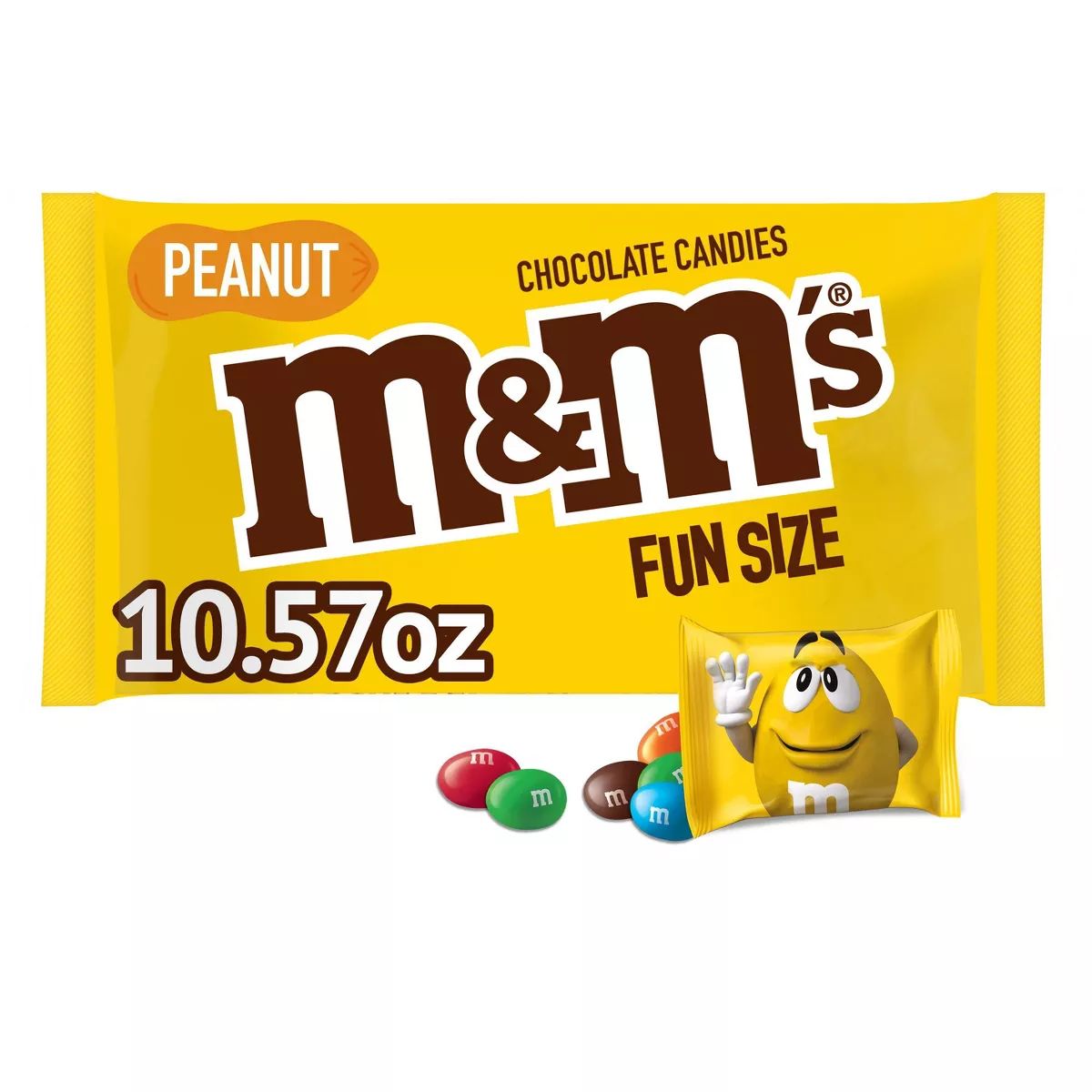 M&M's Peanut Fun Size Chocolate Candy - 10.57oz | Target
