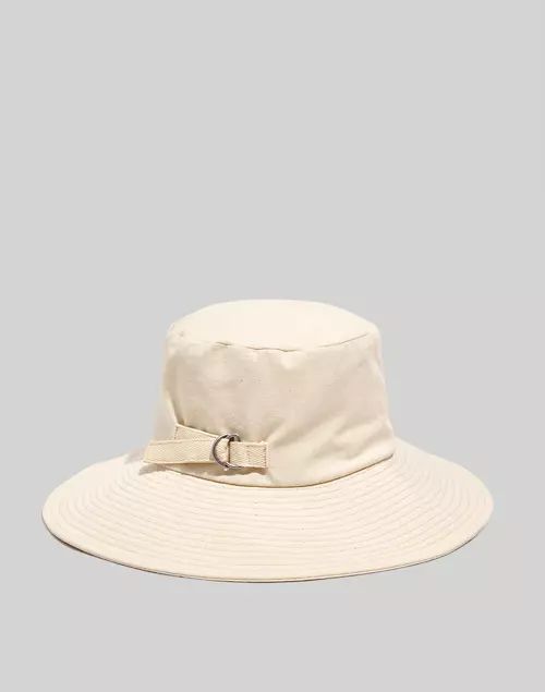 Cotton-Linen Packable Sunhat | Madewell