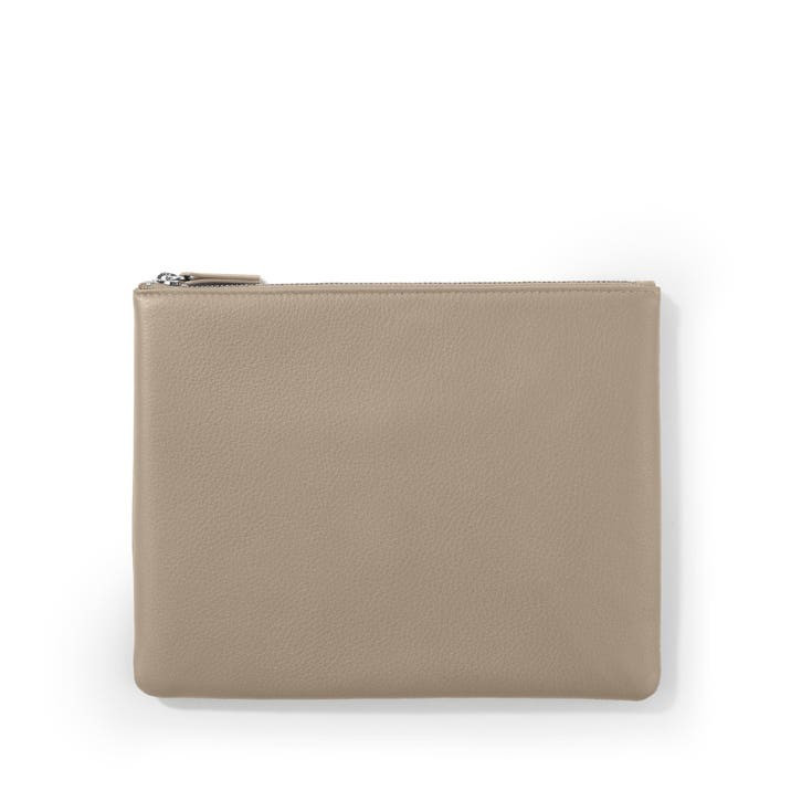Medium Pouch | Full grain Ginger Beige | Leatherology