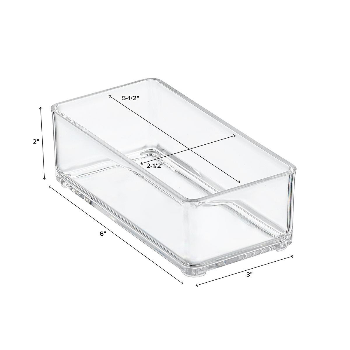 Acrylic Stackable Drawer Organizers | The Container Store