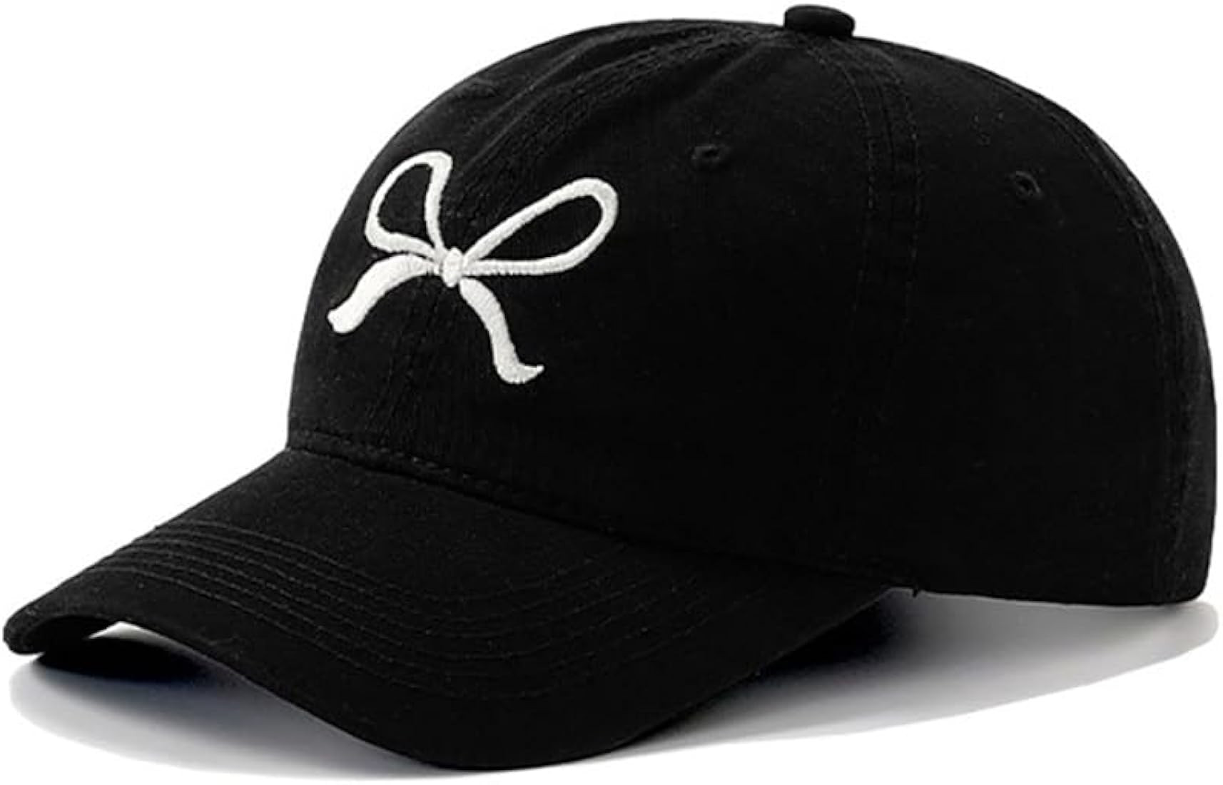 Trendy Bow-Tie Baseball Cap for Women and Men Trucker Hats Y2k Adjustable Fashion Sun Hat with Vi... | Amazon (US)