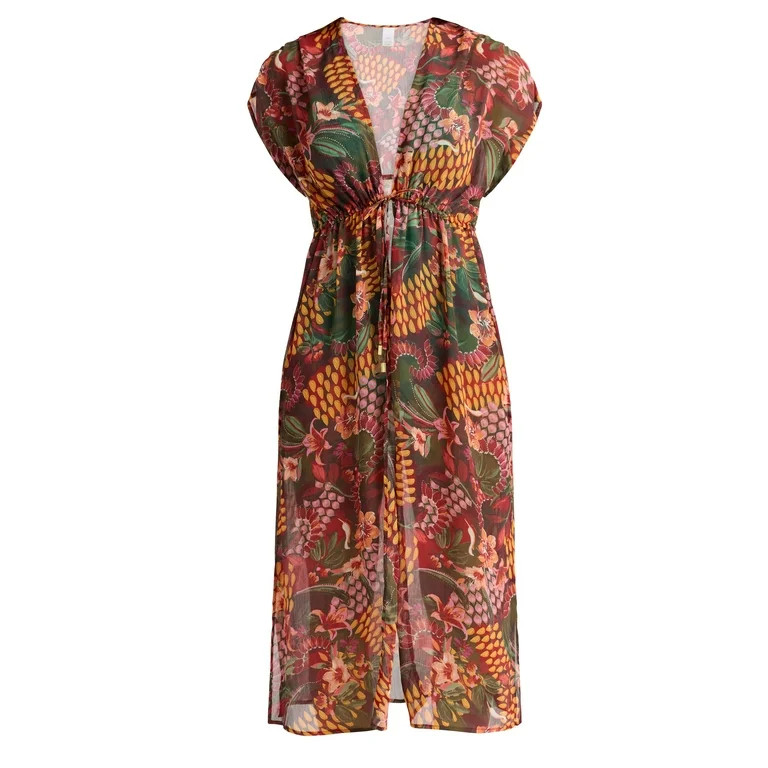 Sofia by Sofia Vergara Women's and Women's Plus Portia Batwing Caftan, Sizes XS-2X | Walmart (US)