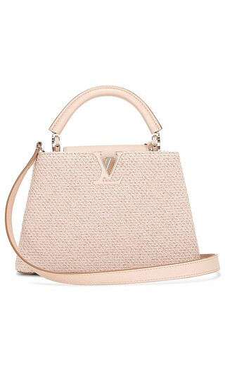 Louis Vuitton Capucines BB Handbag in Cream | Revolve Clothing (Global)