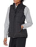 Amazon Essentials Women's Mid-Weight Puffer Vest, Black, Medium | Amazon (US)