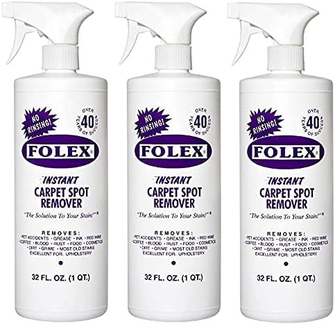 Folex Instant Carpet Spot Remover, 32oz Pack of 3 | Amazon (US)