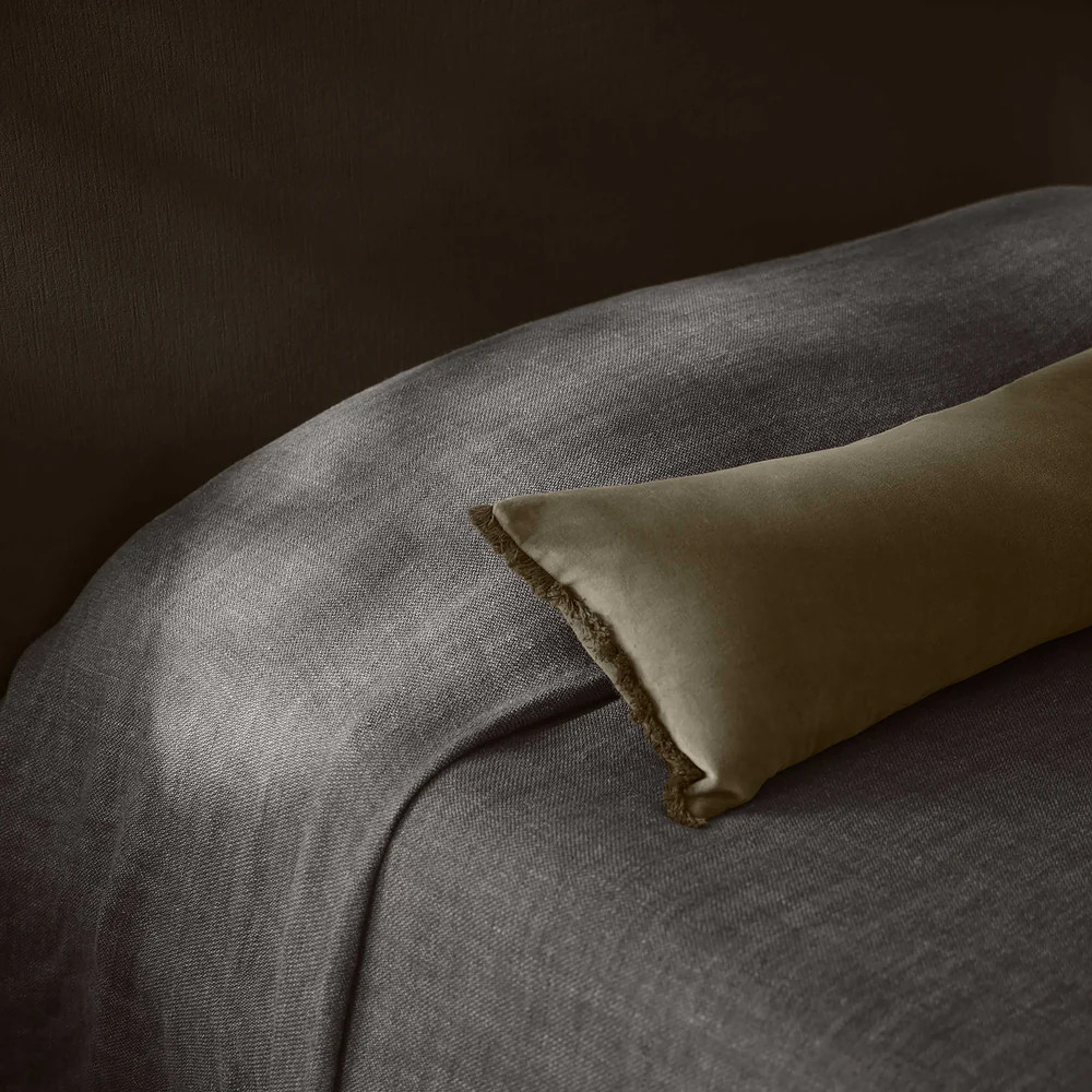 Censo Oversized Linen Bed Blanket | The Citizenry