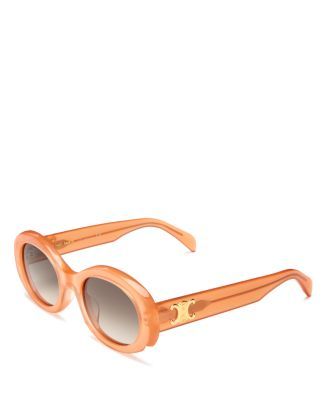 Triomphe Oval Sunglasses, 52mm | Bloomingdale's (US)