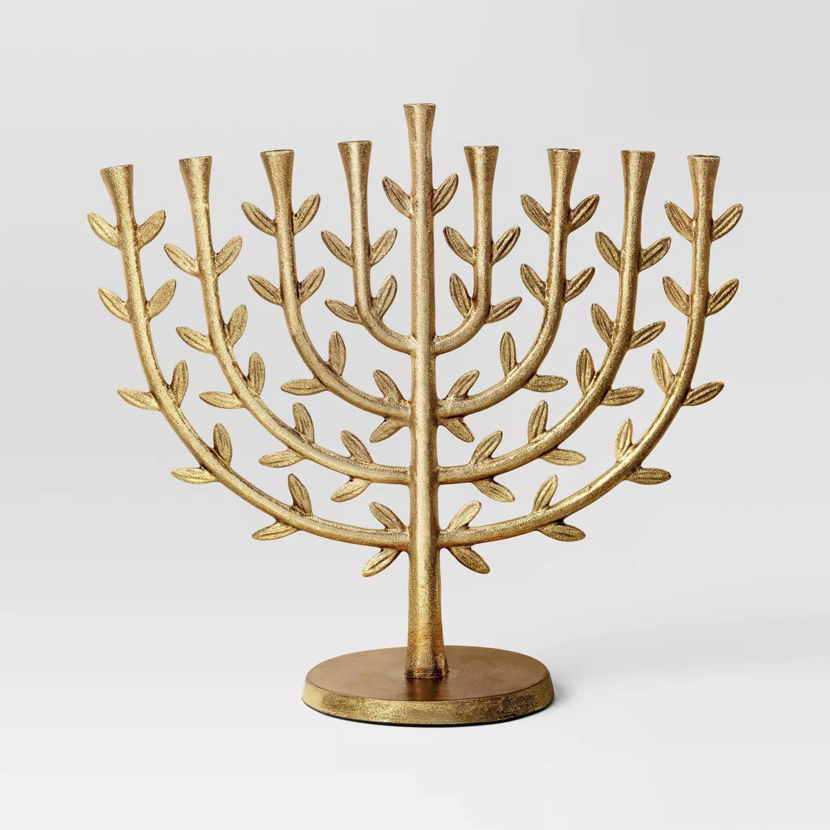 Hanukkah Tree of Life Menorah Candle Holder Gold - Threshold™ | Target