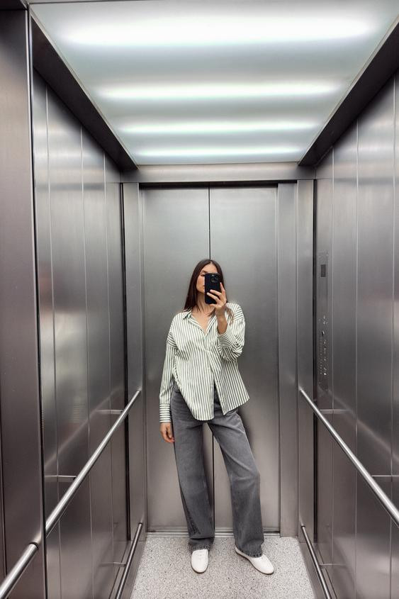 BASIC POPLIN SHIRT | Zara US