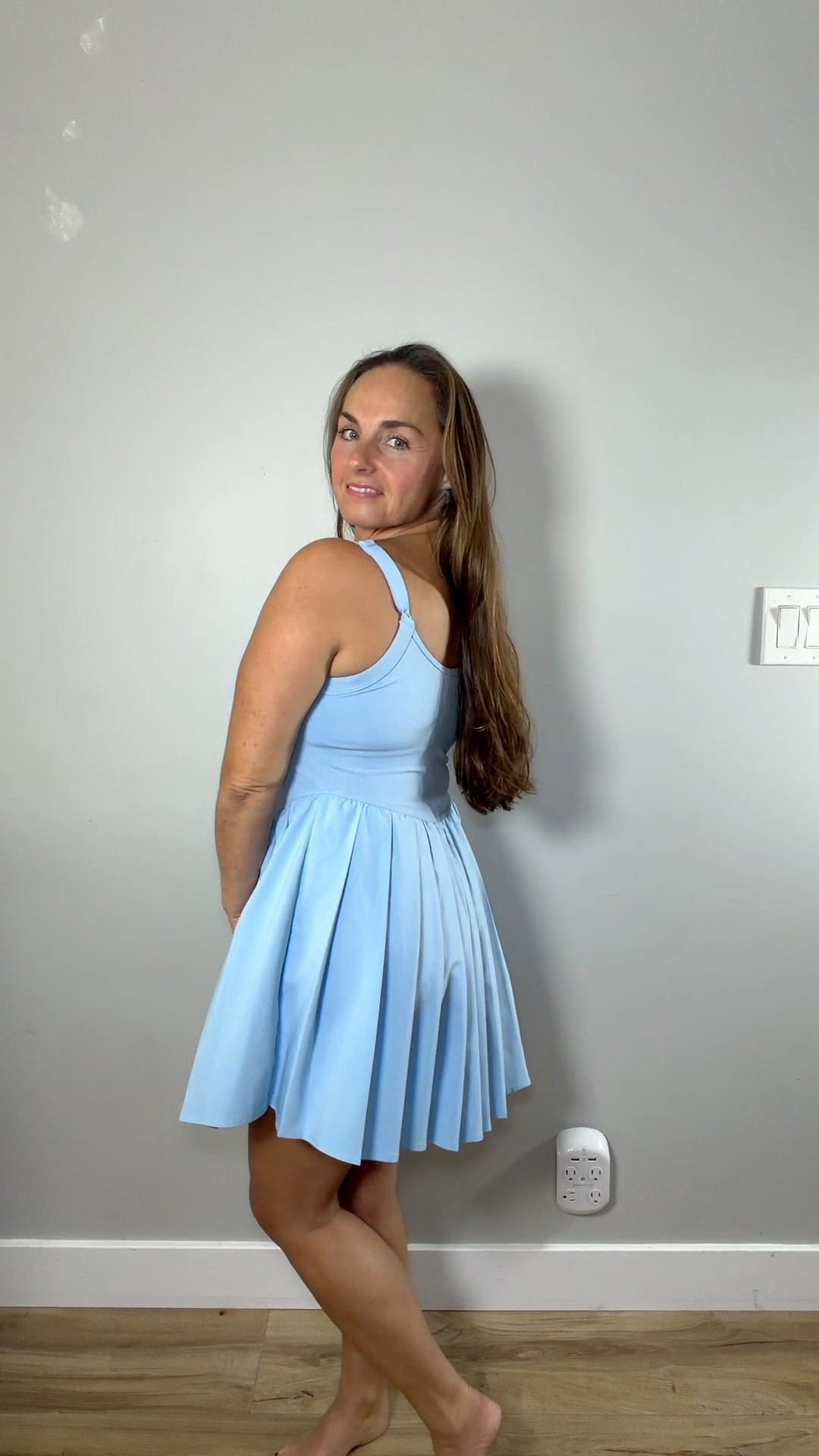 The dress not only feels amazing on, it has built in shorts with pockets and the ability to pull down when using the bathroom which is a total game changer. 
5' tall
120 lbs
Size Mediumm

#LTKFindsUnder50 #LTKOver40 #LTKStyleTip