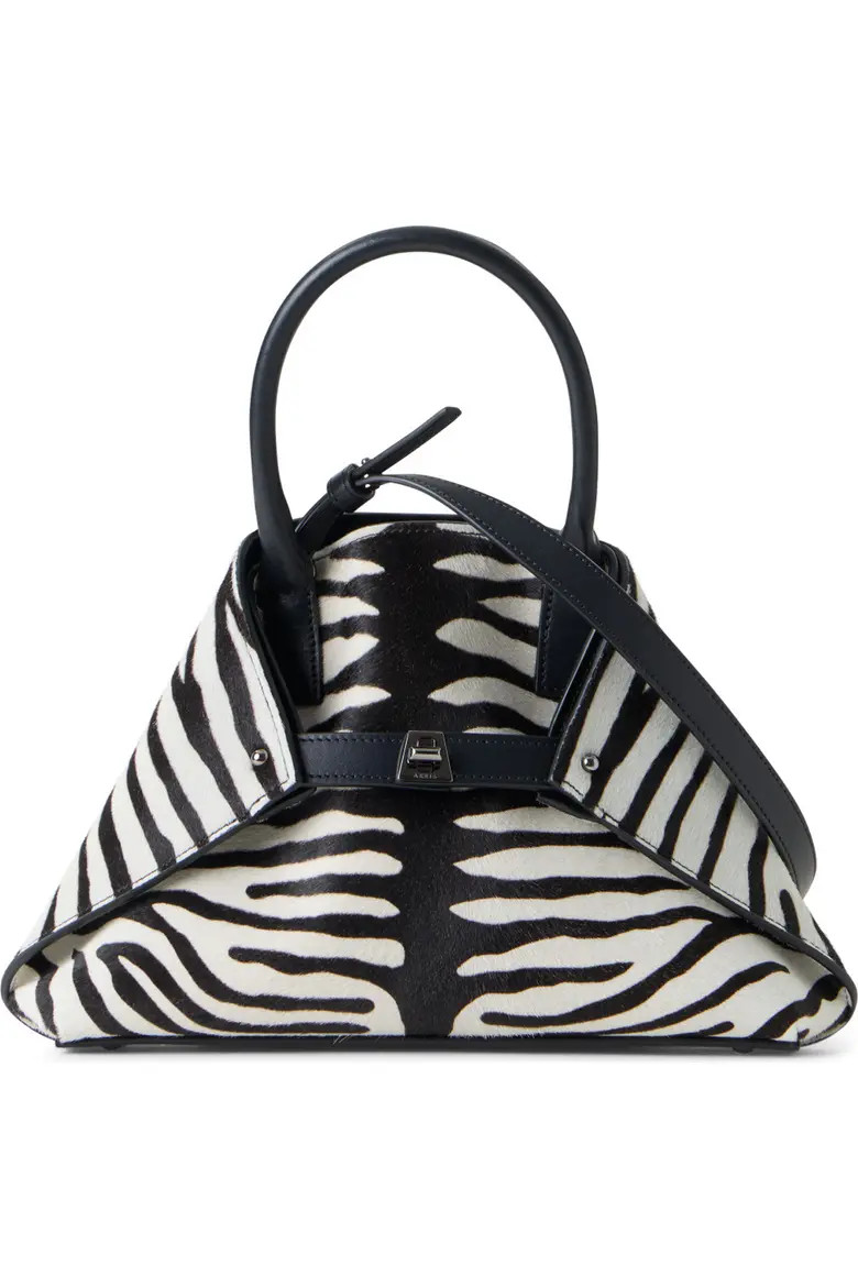 Akris Little AI Convertible Tote in Zebra Stripes Small at Nordstrom | Nordstrom