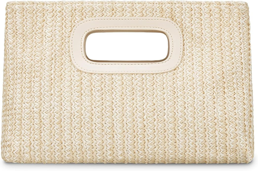 Top Handle Clutch Handbags for Women, Evening Handbag Shoulder Crossbody Purse with Gold Chain | Amazon (US)
