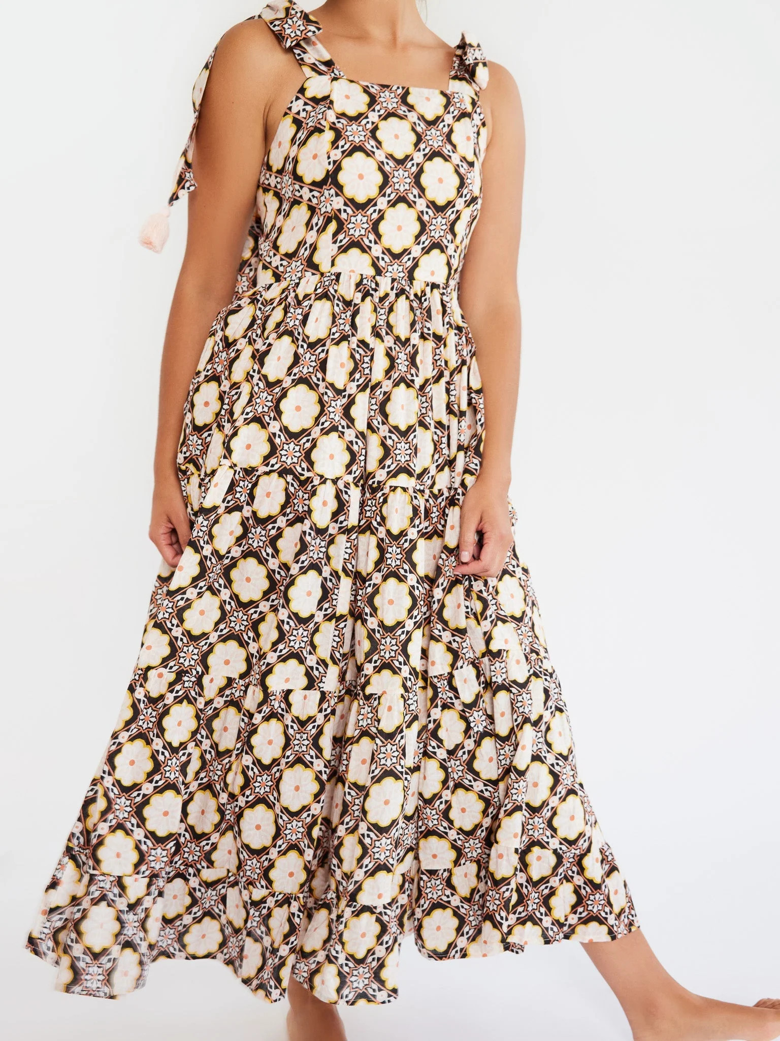 Shop Mille - Daphne Dress in Merida | Mille