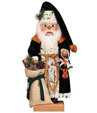 Christian Ulbricht Santa in Green Robe Nutcracker | Dillard's