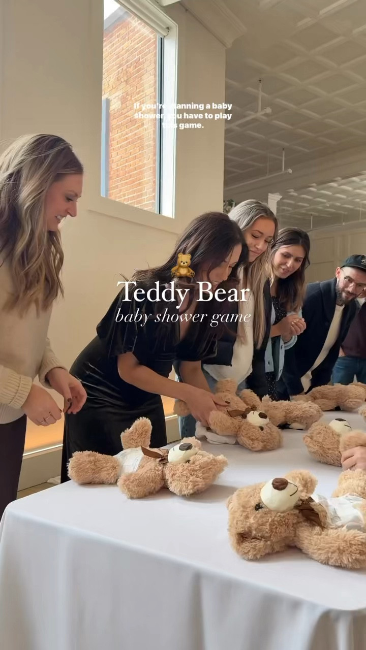 The best baby shower game! Everyone had so much fun. Linking what we used 🧸 def recommend getting at least 2 packs of diapers to play! #babyshower 

#LTKBaby