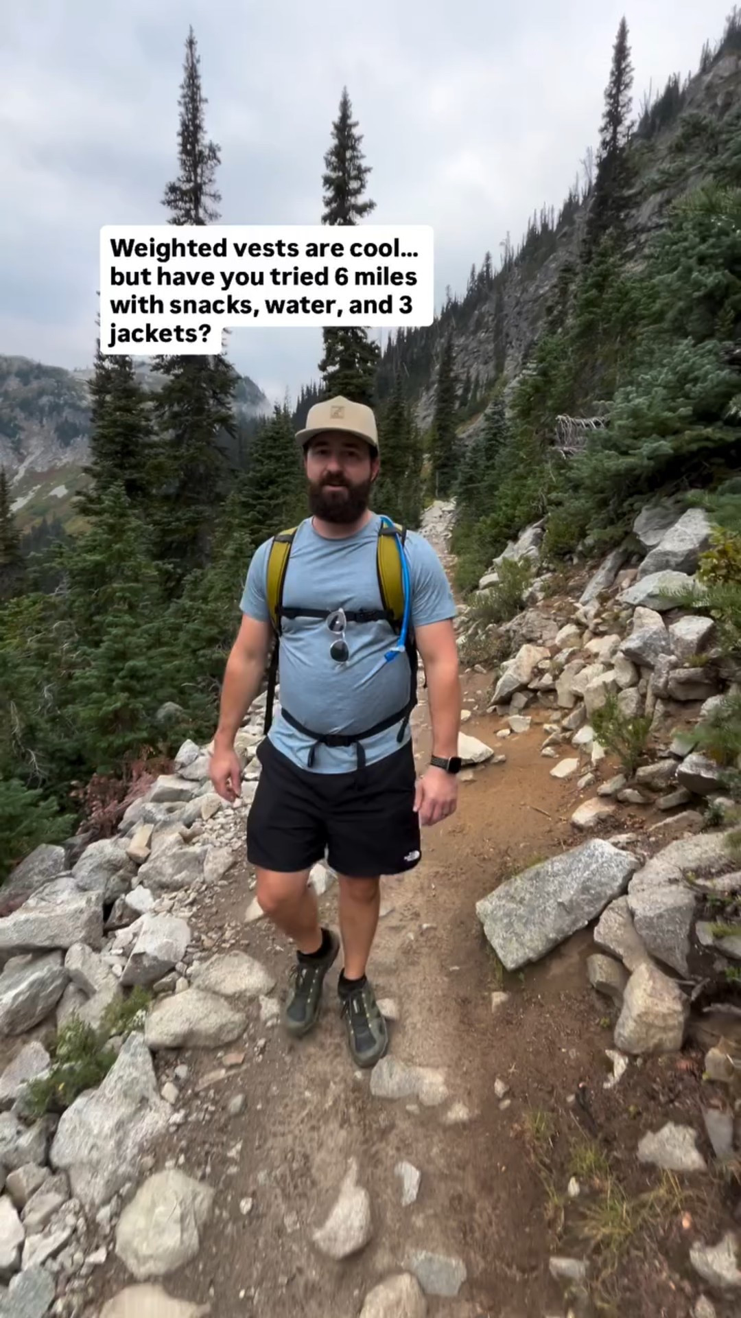 We call it hiker resistance training, powered by views, trail mix, and the promise of a post-hike beer.

Some people walk with weighted vests; we just lift our backpacks (and our spirits) one summit at a time.

Honestly, who needs a gym when the reward is this view? 🏔️

#LTKMens #LTKTravel #LTKActive