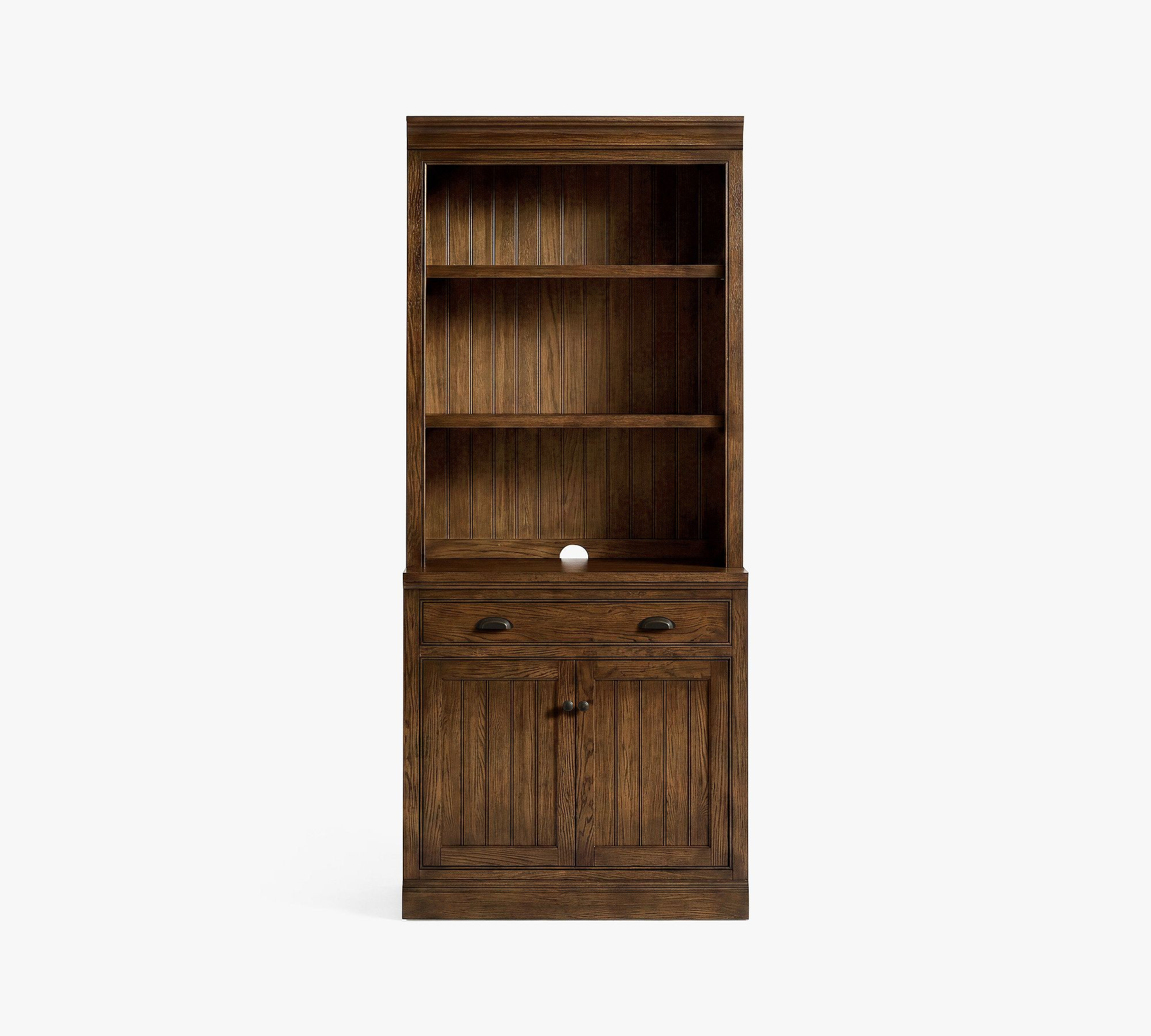 Aubrey Storage Shelf with Cabinet (36"- 72") | Pottery Barn (US)