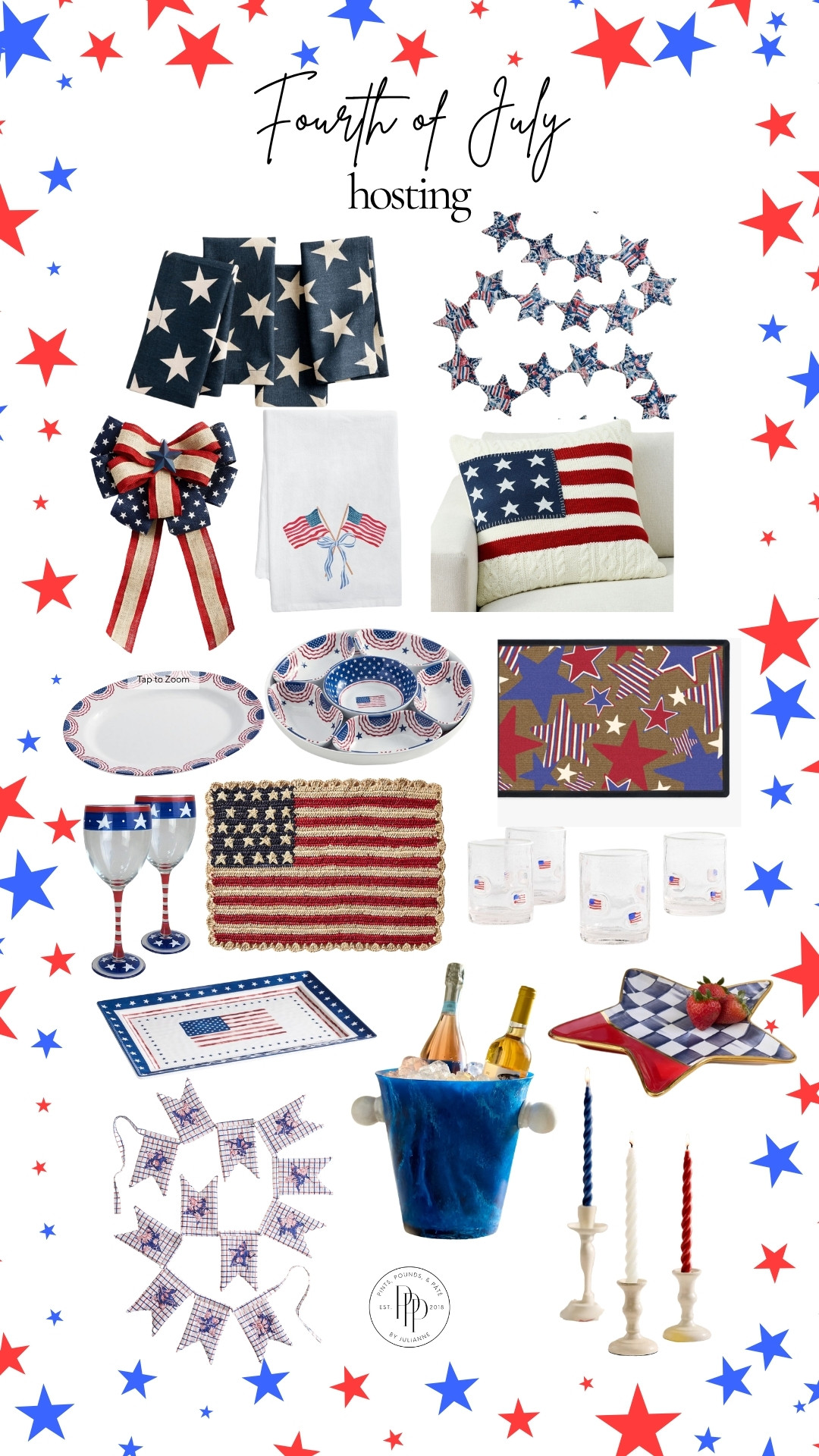 Fourth of July hosting finds to make your party extra festive!🇺🇸

home, fourth of july, decorations, decor 

 #LTKSeasonal #LTKHome #LTKSaleAlert