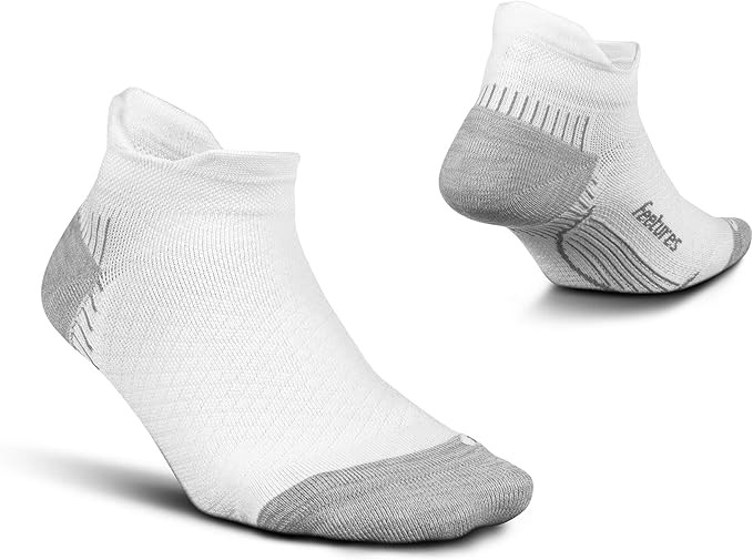 Feetures Plantar Fasciitis Relief Sock Light Cushion No Show Tab - Targeted Compression Sock for ... | Amazon (US)