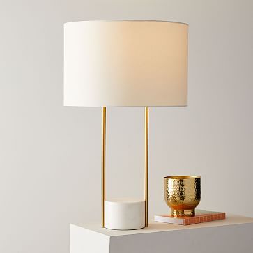 Industrial Outline Table Lamp | West Elm (US)