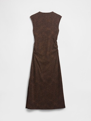 Modern Ribbed Mockneck Midi Dress | Gap Factory