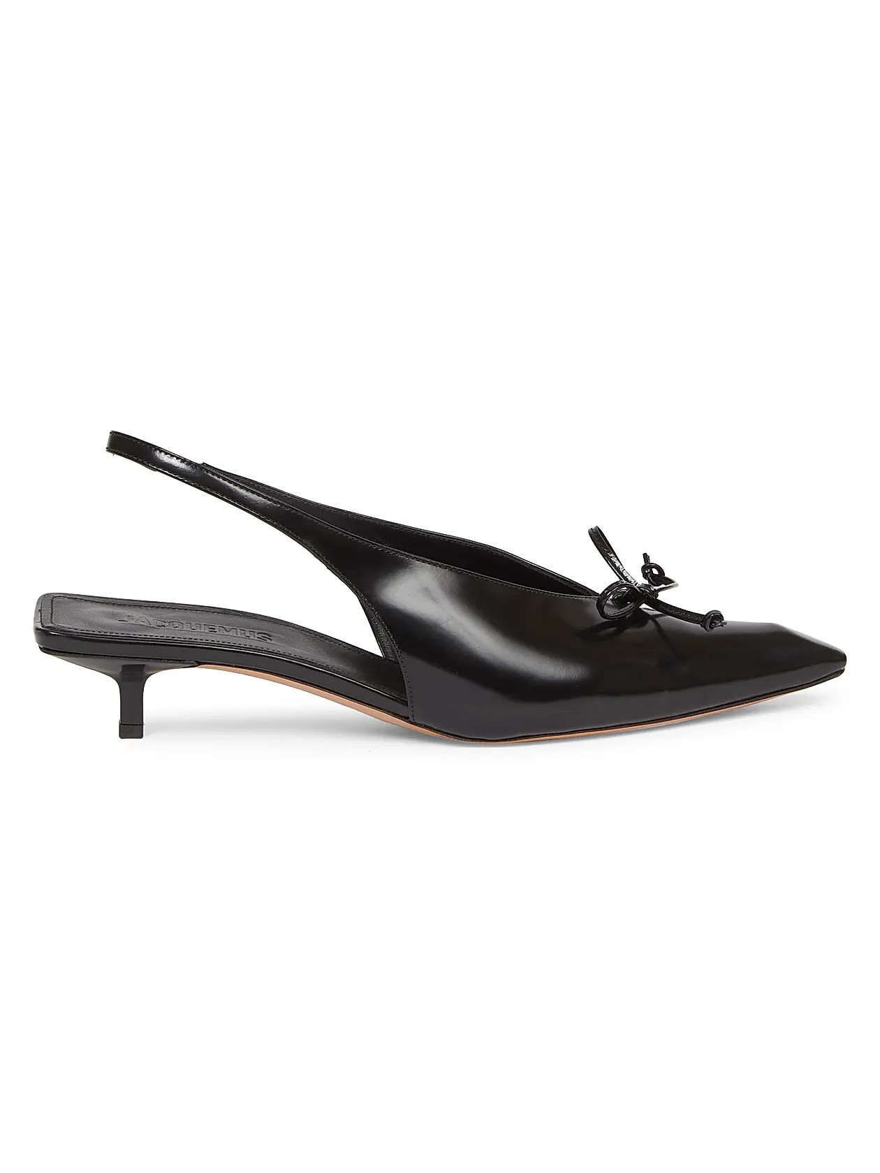 Les Slingbacks Cubisto 35MM Leather Slingback Pumps | Saks Fifth Avenue