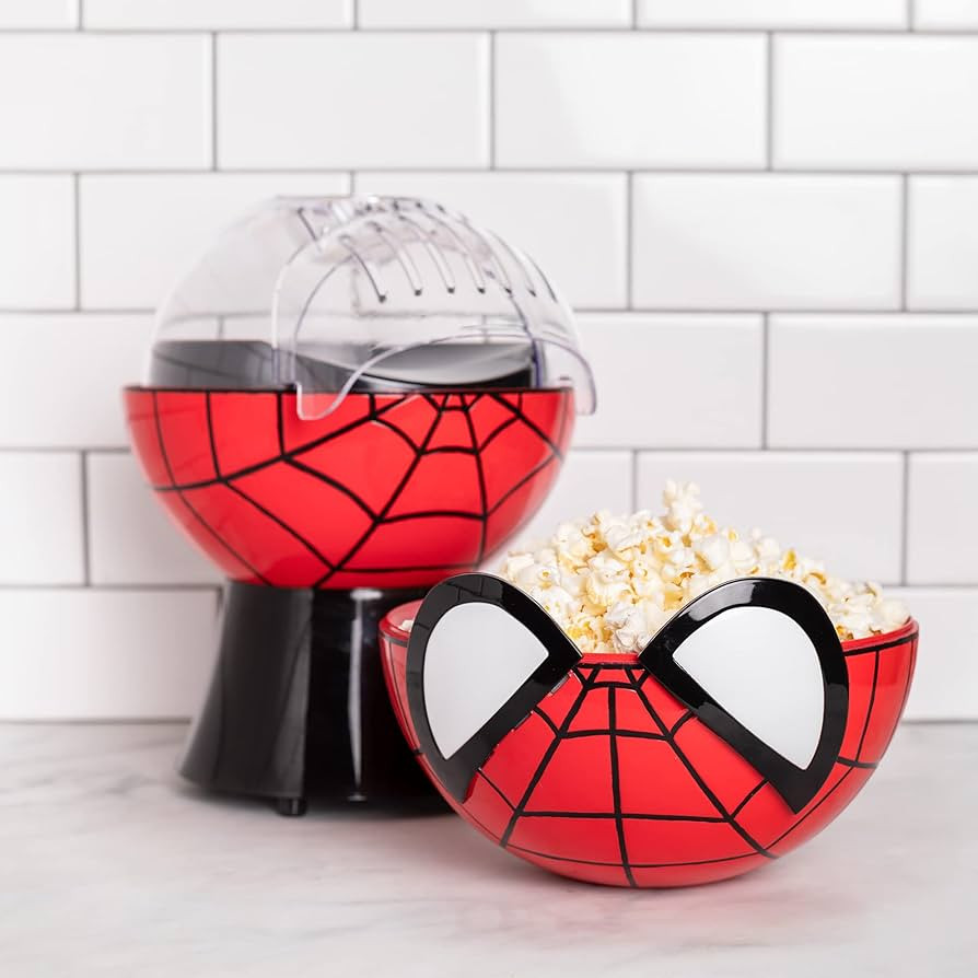 Uncanny Brands Marvel Spider-Man Popcorn Maker- Spidey Kitchen Appliance | Amazon (US)