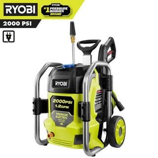 RYOBI 2000 PSI 1.2 GPM Cold Water Corded Electric Pressure Washer RY142022 - The Home Depot | The Home Depot