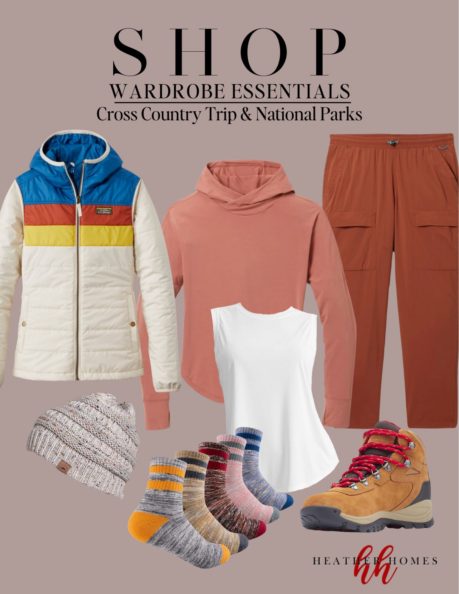 These are some of my wardrobe essentials during my cross country trip including 9 National Patks  

#LTKTravel #LTKActive