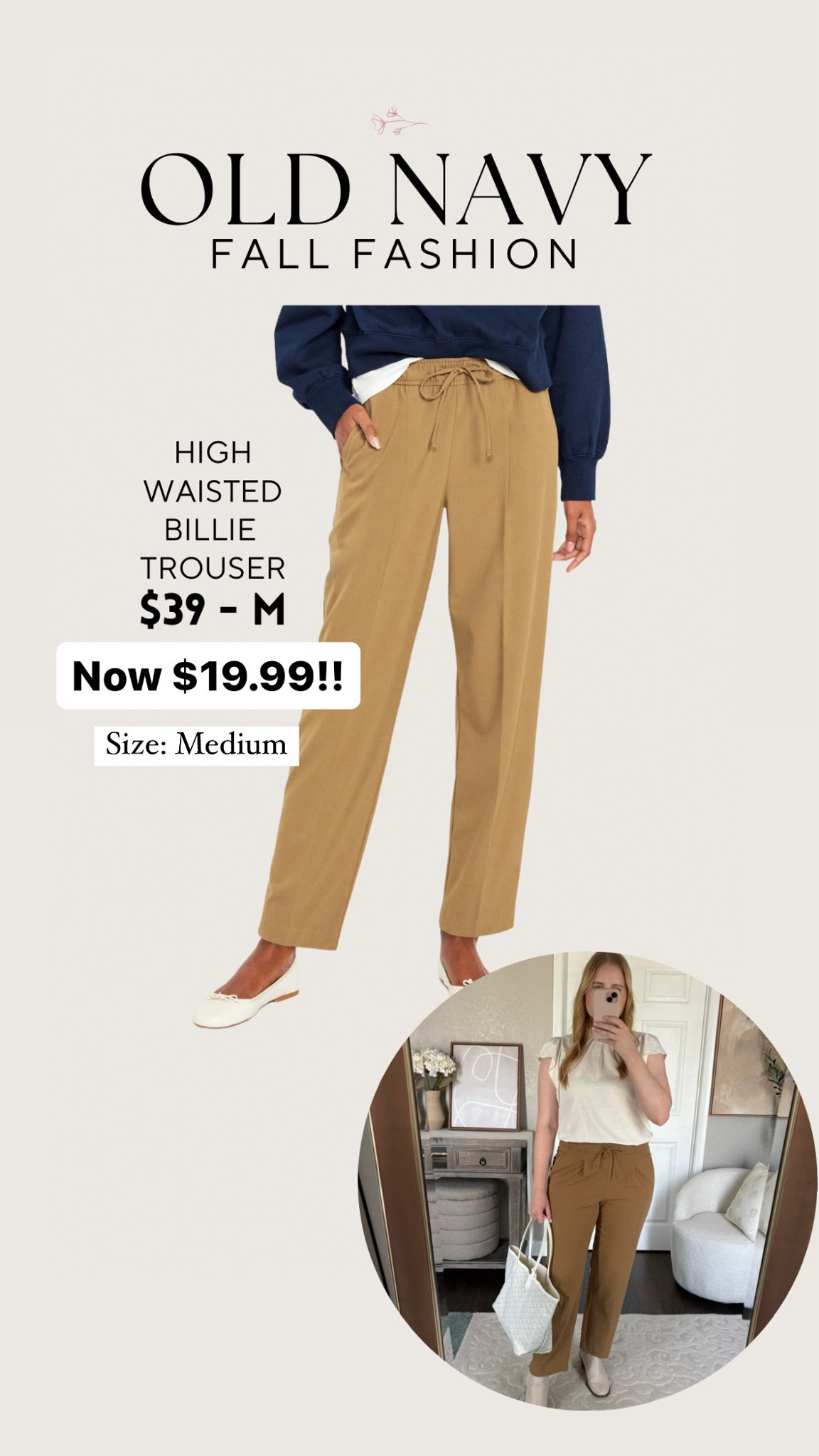 High-Waisted Billie Straight Trouser (size medium) // work outfit, teacher outfit 

#LTKWorkwear #LTKBacktoSchool #LTKSaleAlert