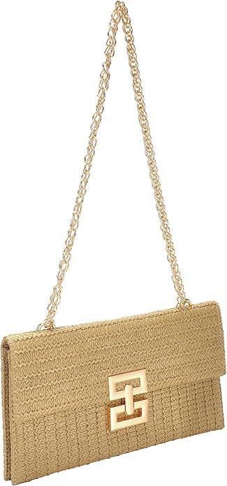 Amazon.com: Loiyadn Straw Purse - Woven Summer Clutch Purse, Beach Bags for Women : Clothing, Sho... | Amazon (US)