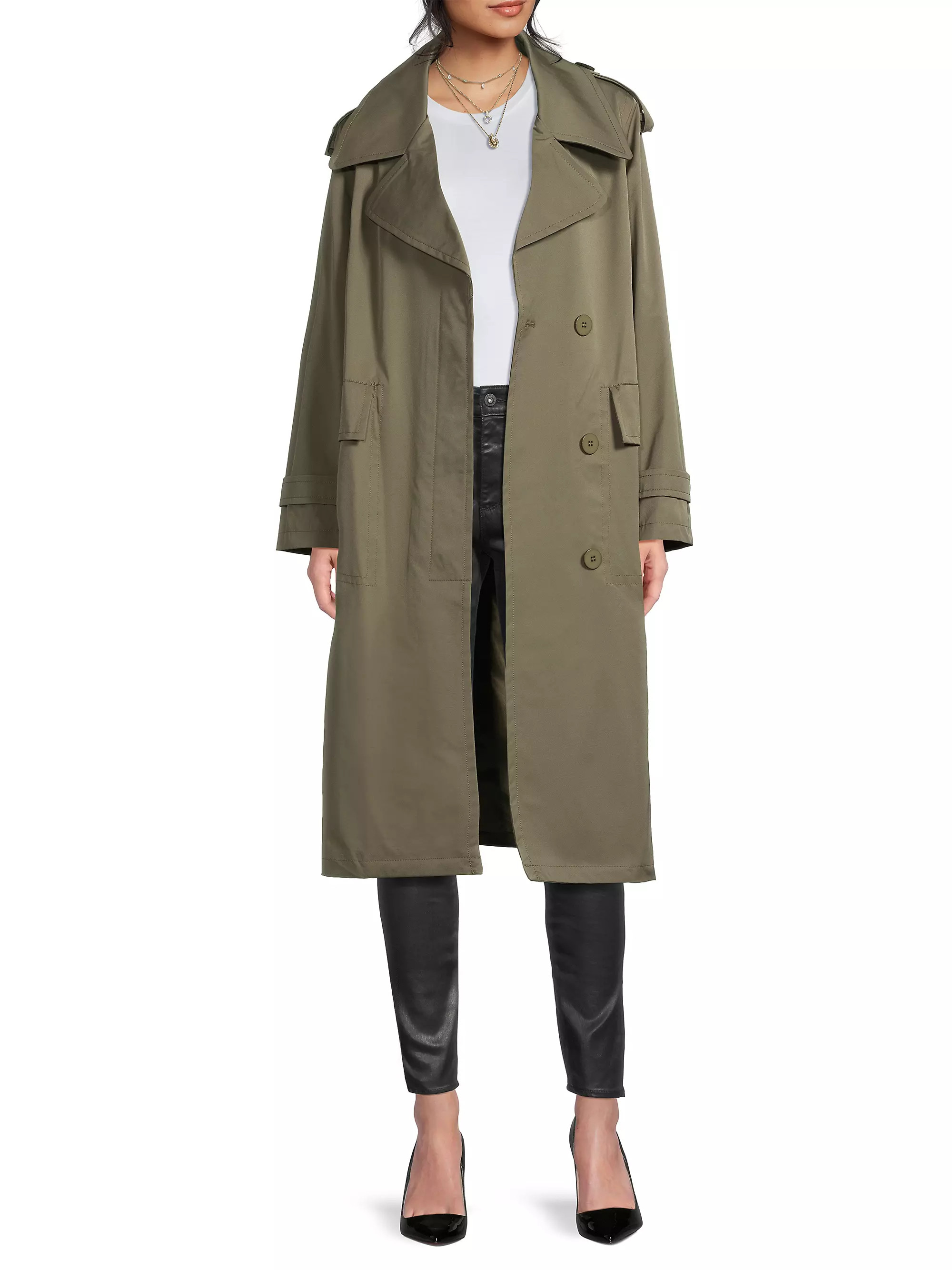 Belted Trench Coat | Saks Fifth Avenue