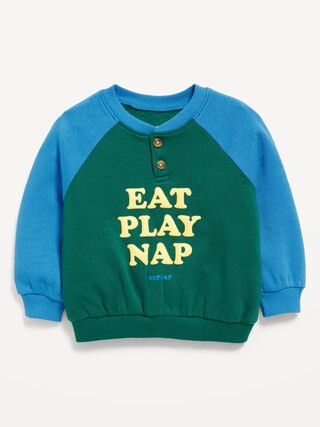Printed Crew-Neck Sweatshirt for Baby | Old Navy (US)