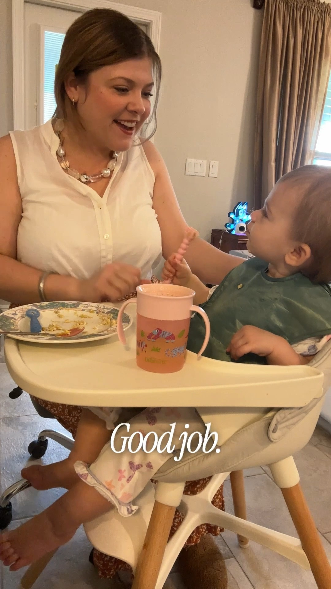 Feeding my toddler breakfast is always exciting 🤗🍴😅

#LTKdayinmylife #LTKmorningroutine #LTKBaby