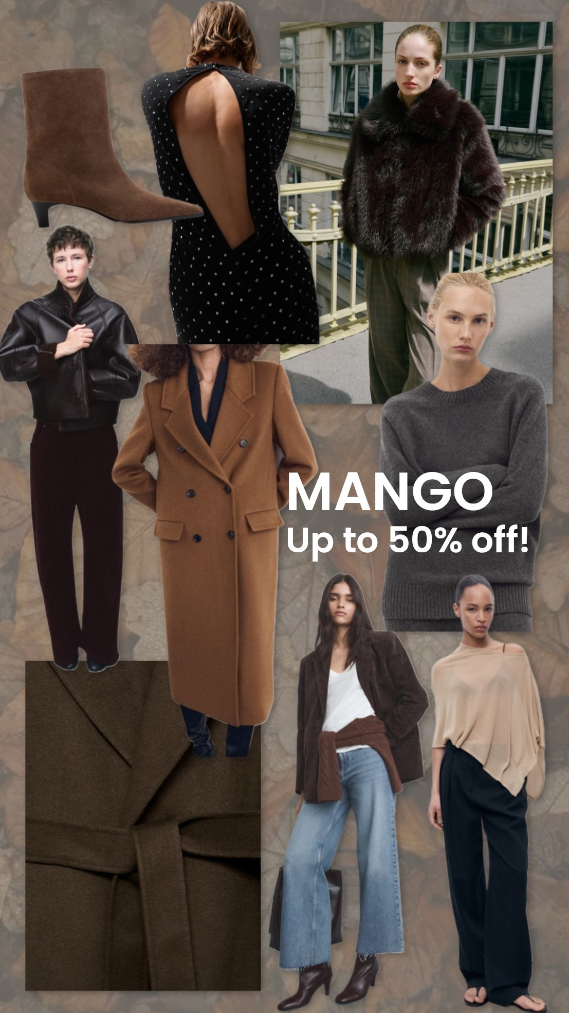 Mango sale  edit - Black Friday up to 50% off - they have some amazing winter coats from wool to faux fur jackets, denim Jeans, suede boots, brown blazer and party wear pieces to browse #mango #blackfriday 

#LTKuk #LTKCyberWeek #LTKwinter