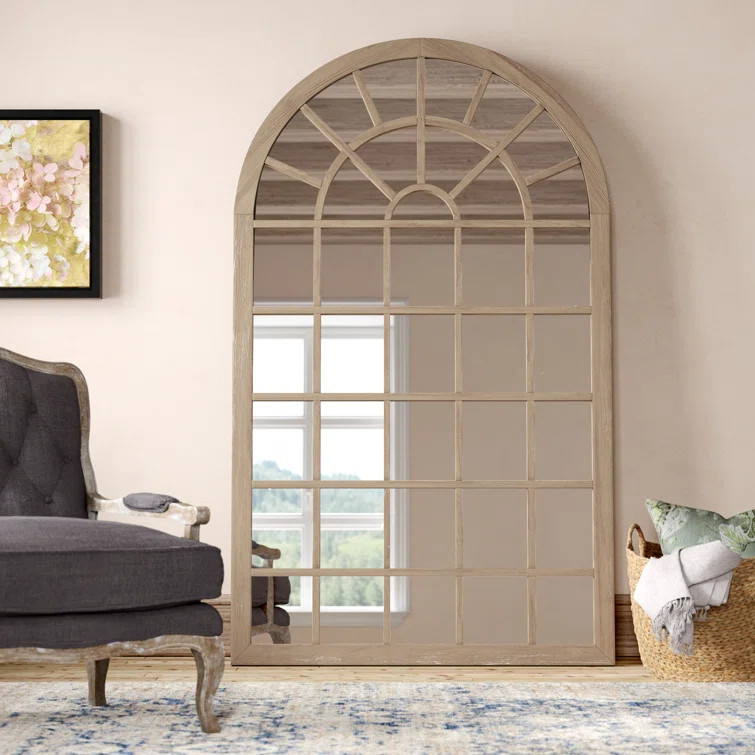 Montsoreau Arch Wood Mirror | Wayfair North America