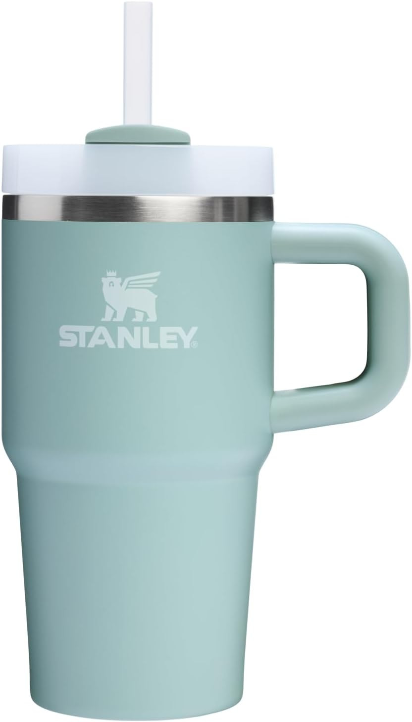 STANLEY Quencher H2.0 Tumbler with Handle and Straw 20 oz | Flowstate 3-Position Lid | Cup Holder... | Amazon (US)