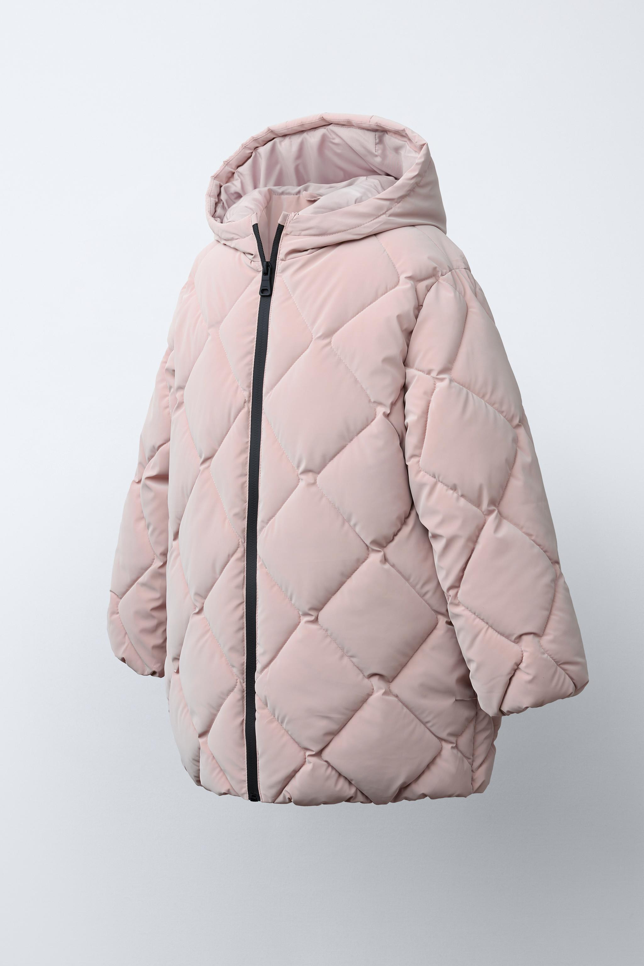 LONG RUBBERIZED PUFFER COAT | Zara US